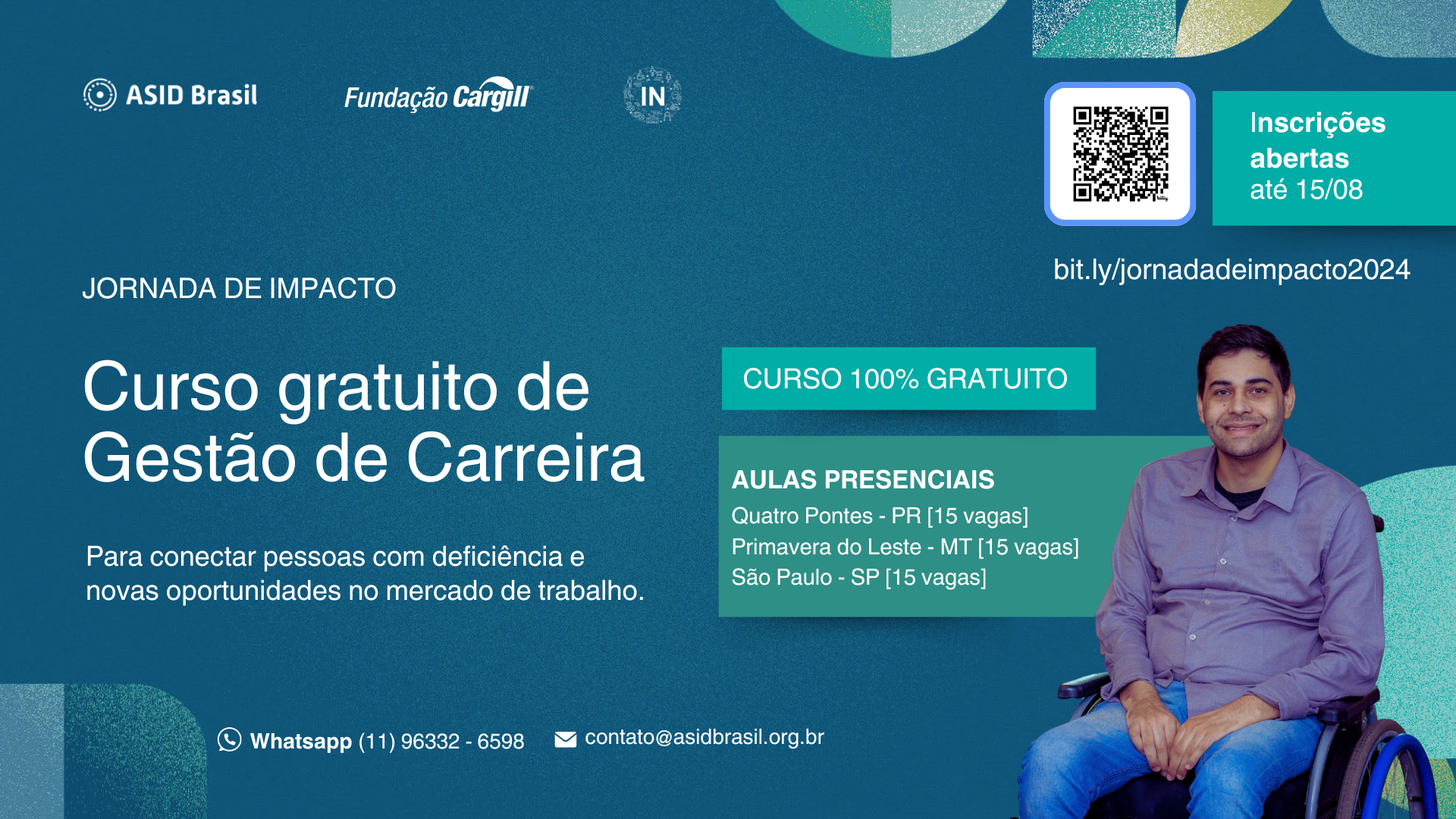 Informações sobre o curso Jornada de Impacto